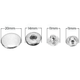 4-Part S Spring Press Studs